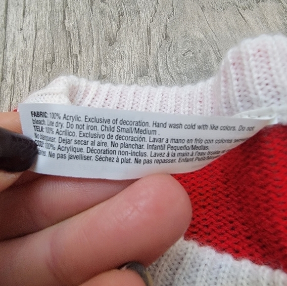 2/$20 NWT Christmas Sweater S/M - Picture 5 of 9